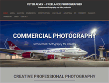 Tablet Screenshot of peteralvey.com